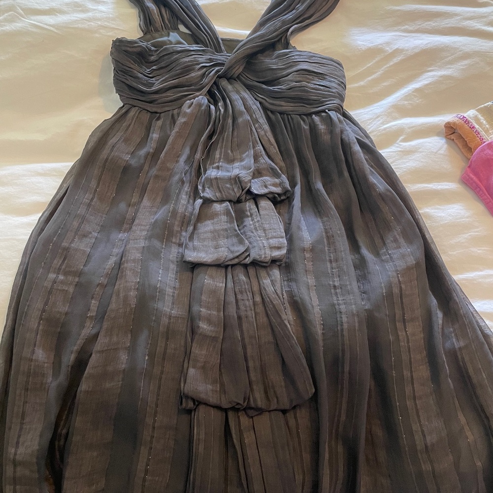 Grey Robert Rodriguez dress